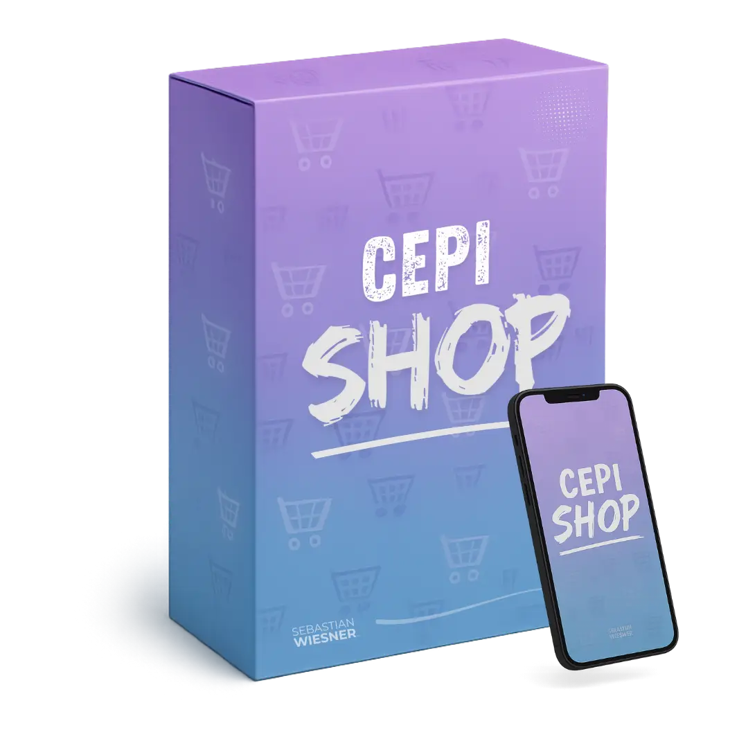 Catálogo de productos en dispositivo móvil